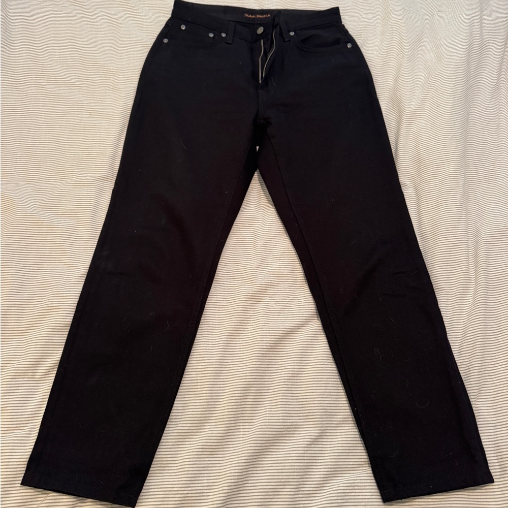 Nudie Breezy Britt in Dry Everblack - like new condition size 30 x 28